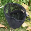 Boundless Voyage Durable Nylon Mesh Drawstring Bag for Cutlery Bottle