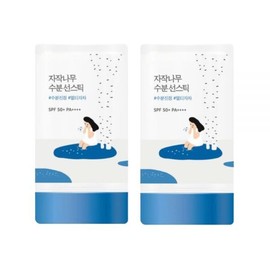 Round wrap birch UV protection skin protection moisture sun stick 2 pieces sun stick 19g double / 라운드랩 자작나무 자외선차단 피부보호 수분 선스틱 2개 선스틱 19g 더블