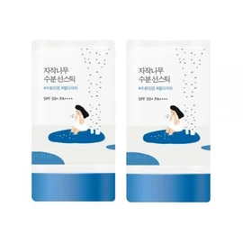 Round wrap birch UV protection skin protection moisture sun stick 2 pieces sun stick 19g double / 라운드랩 자작나무 자외선차단 피부보호 수분 선스틱 2개 선스틱 19g 더블