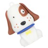 USB Flash Drive Cute Cartoon Black White Dots Face Dog