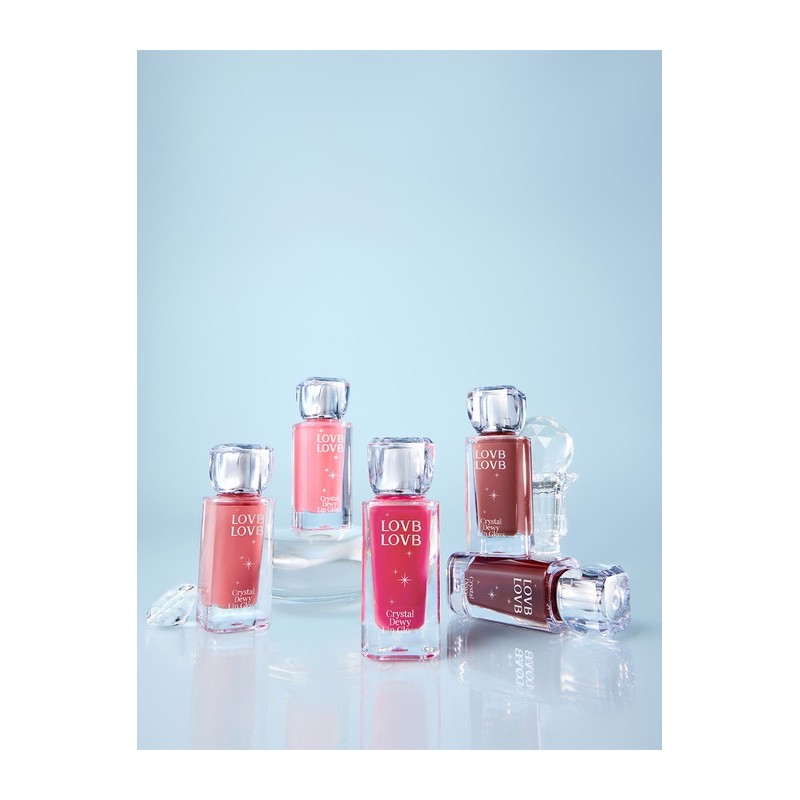 Rub Rub Crystal Dewy Lip Gloss / 럽럽 크리스탈 듀이