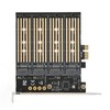 SATA NGFF to PCIe Adapter 4 Disk Position 10Gbps AHCI