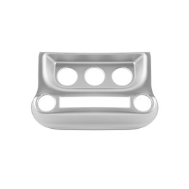 RT-TCZ for Wrangler JK Center Dash AC Switch Cover Trim Bezel Silver for Jeep Wrangler JK JKU 2011-2017 Silver Interior Accessories