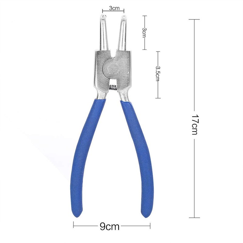 4 Pcs Snap Ring Pliers Set, Spring Loaded Pliers, Internal