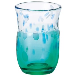 アデリア(ADERIA) 津軽びいどろ 盃 6月 梅雨晴 50ml 日本製 化粧箱入 おちょこ ぐい呑み 日本酒 グラス ガラス 冷酒 お猪口 酒器 ギフト 女性 母の日 父の日 夫婦 男性 引越し祝い 結婚 挨拶回り プチ 退職 プレゼント 誕生日 贈り物 F62201