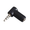 F-Factory 3.5mm Stereo Mini Plug, L-to-L Connector, 4-Pole, 3.5mm L-Shaped