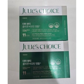 Julie's Choice Skin Moisturizing Functional Derma Beauty Collagen Biotin Ampoule 12 Pieces 2 Boxes 542192 / 줄리스초이스 피부 보습 기능성 더마 뷰티 콜라겐 비오틴 앰플 12개입 2박스 542192