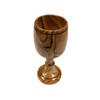 Handcrafted from Bethlehem Olive Wood Holy Communion Souvenir (6" Chalice)