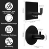 Stondino 6 Pcs Adhesive Hooks Command Hooks for Hanging Towel