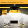 G GJIA 100FT Construction String Lights, IP65 Waterproof ETL Certified