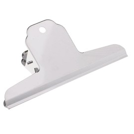 zalati Hinge Clip Bull Binder Paper Clips Metal for Photo File Paper Document Home and Office Supplies - 12cm