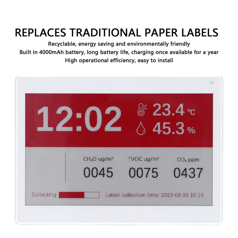 Wireless Electronic Paper Display 7.5in Editable Electric Ink Screen Business