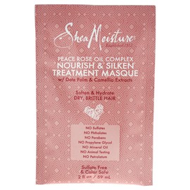 Shea Moisture Peace Rose Oil Complex Nourish & Silken Treatment Masque for Unisex, 2 Ounce
