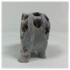 Soapstone Elephant Statuette - 5cm Soapstone Elephant Figurine - Small