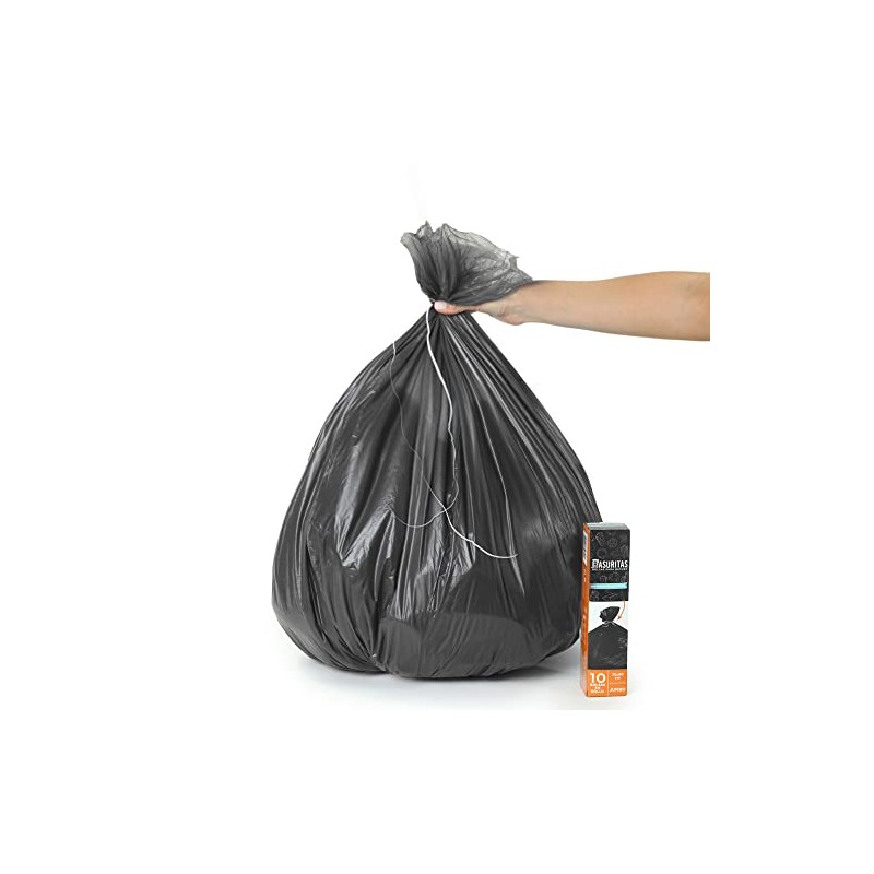 Basuritas | 50 Bolsas de Basura Jumbo de 75 x