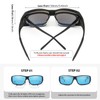 VIEWBETTER Polarized Fit Over Glasses Sunglasses for Men UV Protection