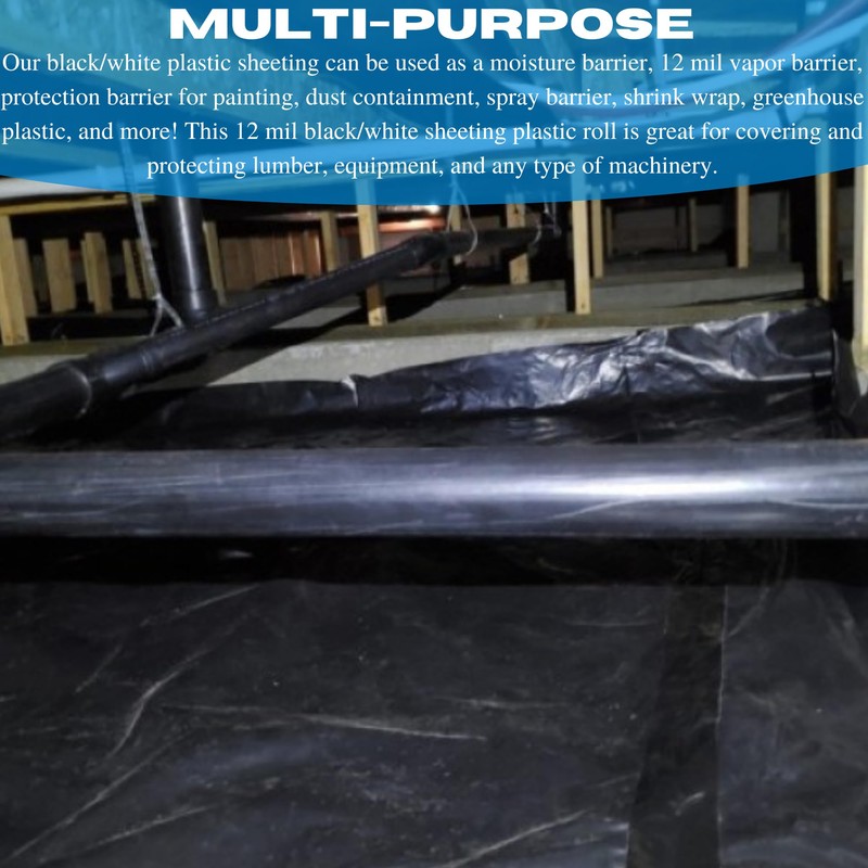 VBS - Crawl Space Vapor Barrier - 12 mil -