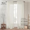 XTMYI 105 Inch Curtains 2 Panels Set Custom Length Back