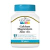 21st Century Cal Mag Zinc +d Tablets, 90 Count, Fuerza