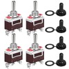 DaierTek Waterproof Momentary Toggle Switch (ON)-Off-(ON) 12V DC 20A Heavy