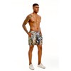 Men's 5 Inches Inseam Camo Real Tree Print Mesh Lined