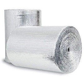 Double Bubble Reflective Foil Insulation (24 inch X 10 Ft Roll) No Tear, Radiant Barrier Wrap for Weatherproofing Attics, Windows, Garages, RV's, Ducts & More! (Upgrade Product)