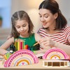 Weploda Rainbow Pen Holder Children, Desk Organiser Rainbow, Rainbow Pens