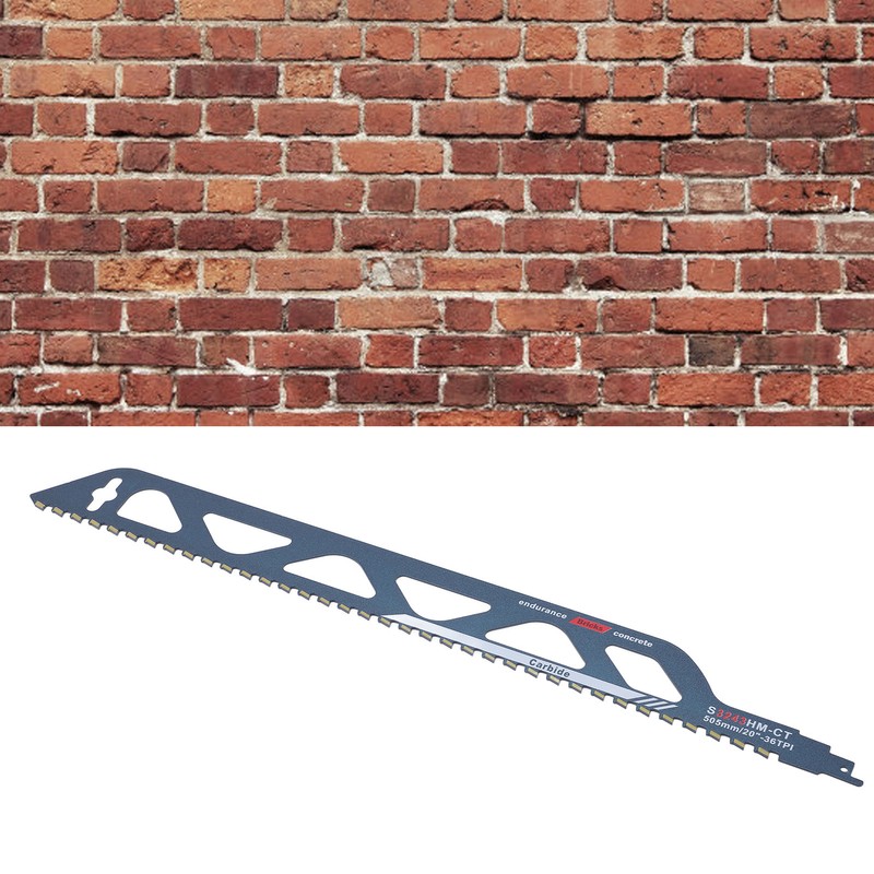 Reciprocating Saw Blade Efficient Carbide Teeth Heat and Shock Resistance