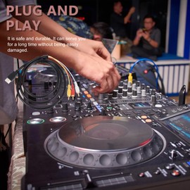 jojofuny to Conversion Cable Adapter for Video and Audio Signal Transmission No Driver Needed for Tv and Monitor Connections