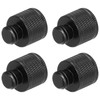 QUARKZMAN 4 Piece Microphone Stand Adapter M8 Female to 3/8