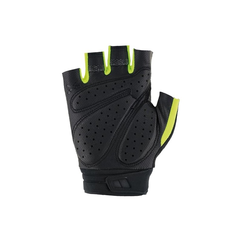 Roeckl Iguna Cycling Gloves Short Black/Yellow 2024: Size: 8.5