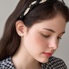 8 Pairs Stainless Steel Half Hoop Earrings | Huggie Hoop