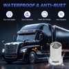 WAITTON 40Pcs Semi Trucks Lug Nut Covers, 33mm Nut Covers