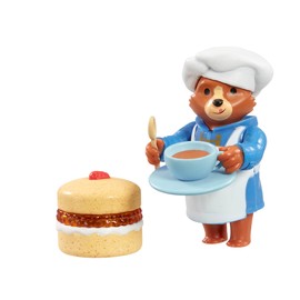 Rainbow Designs Paddington Bear Toy Teatime Treats Playset - Chef Paddington, Cakes and Treats - Imaginative Cooking Set from The Adventures of Paddington TV Series