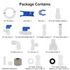 Refrigerator Water Line Kit, CGELE Ice Maker Water Line Kit