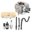 Carburetor Carb Kit Filter Oil Tube Fit for STIHL MS290