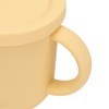 Silicone Sippy Cups Double Handles Lightweight Toddler Training Cup with