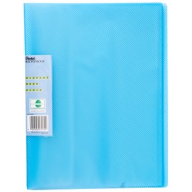 Pentel Recycology Display Book with 30 Vivid Pocket - Blue