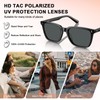 CARFIA Acetate Polarized Sunglasses for Women Small Face - AntiGlare
