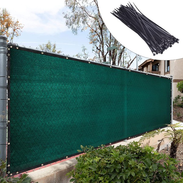 Royal Shade 5' x 10' Green Fence Privacy Screen Windscreen