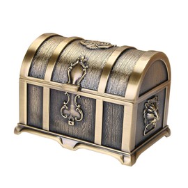 SAFIGLE Treasure Box Jewelry Organizer for and Trinkets Design Jewelry Storage Case and Compact for Easy Carrying for Home Travel