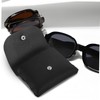 BESPORTBLE Eyewear Pouch Compact Folding Glasses Case Water-resistant Sunglass Organizer