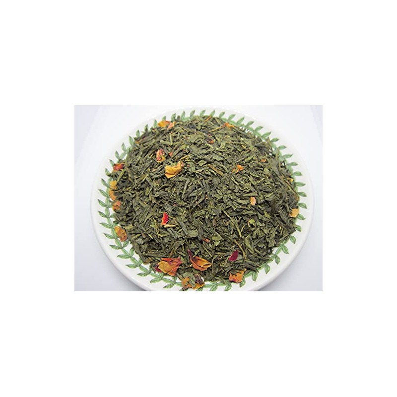 Pomegranate Green Tea - 1 oz (28g) - Loose Leaf
