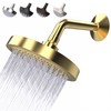 High Pressure Shower Head - Anti-Clogging Silicone Nozzles - 2.5
