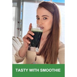 Kate Naturals Organic Spirulina Powder for Immune Support and Antioxidants. Nutr