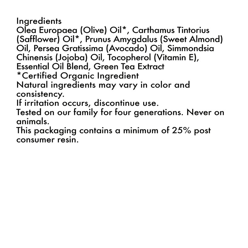 SheaMoisture Massage Oil - Olive & Green Tea with Avocado
