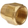 Anderson Metals-54014-05 Brass Tube Fitting, Short Flare Nut, 5/16" Tube