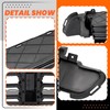 KUAFU Grille Shutter Assembly Compatible with 2014-2018 Jeep Cherokee SUV