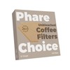 Phare Choice #4 Cone Coffee Filter, 8-12 Cup, Natural Unbleached