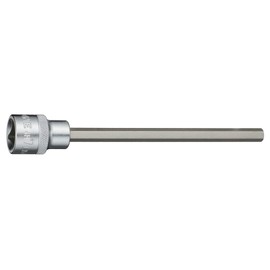 TONE Ultra Long Hexagon Socket 4H-07L150 Insertion Angle 1/2 inch (12.7 mm) Double Side Width 0.3 inch (7 mm)